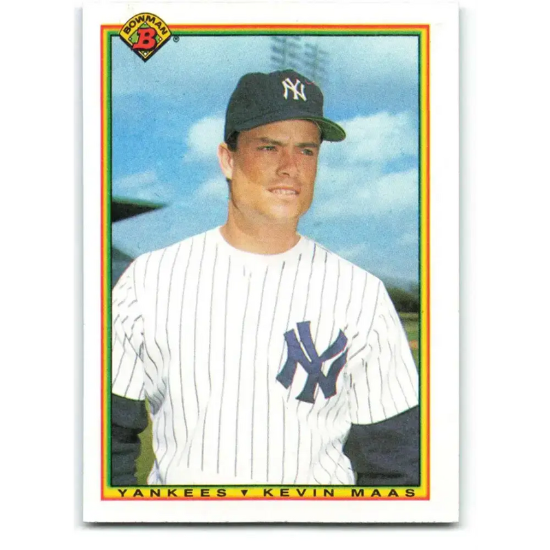 1990 Bowman #440 Kevin Maas NM-MT RC Rookie New York Yankees Baseball Card