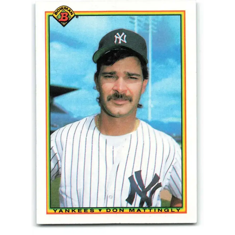 1990 Bowman #443 Don Mattingly NM-MT New York Yankees Baseball Card - Baseball Card Single