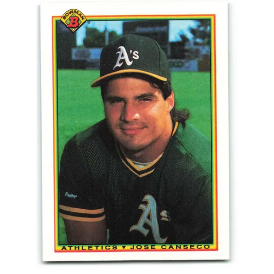 1990 Bowman #460 Jose Canseco NM-MT Oakland Athletics Baseball Card