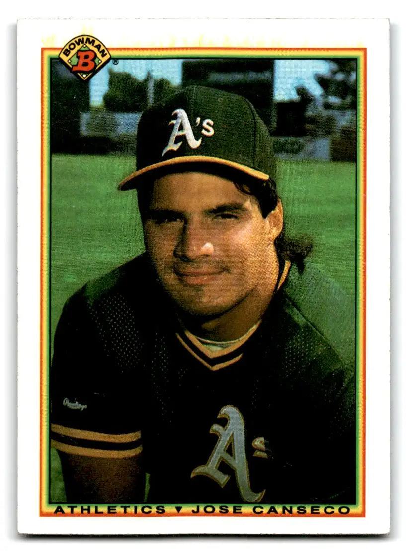 1990 Bowman #460 Jose Canseco - Baseball Card Single