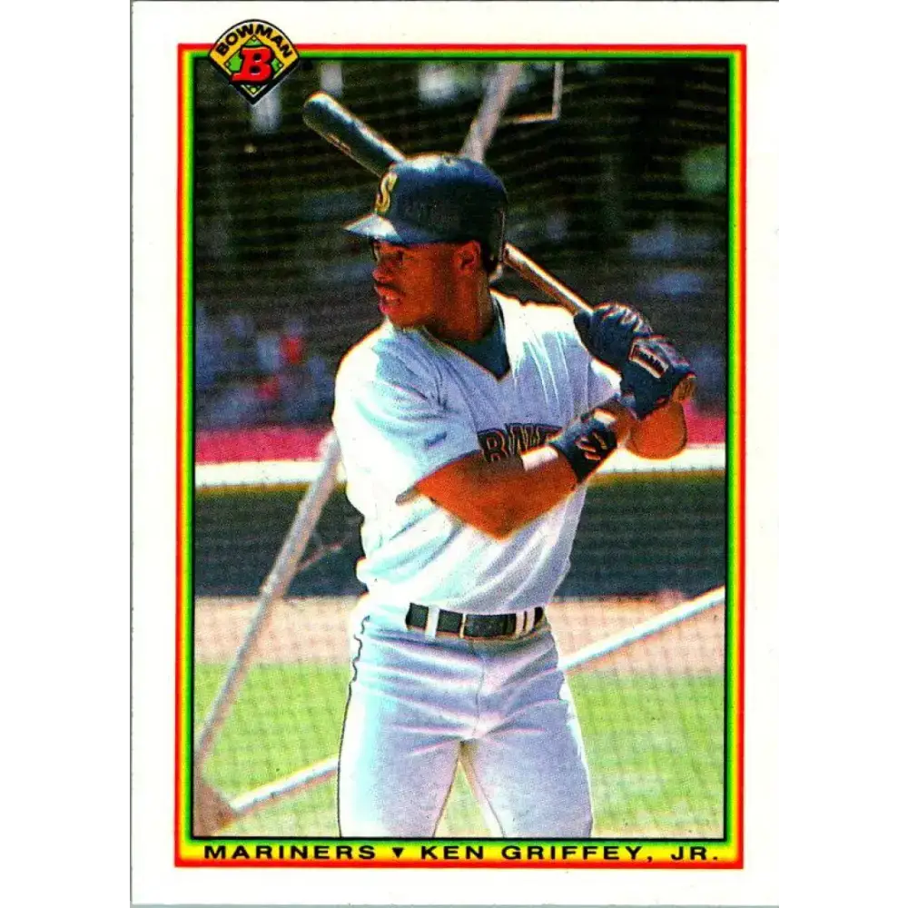 1990 Bowman #481 Ken Griffey Jr. NM-MT Seattle Mariners Baseball Card - Baseball Card Single