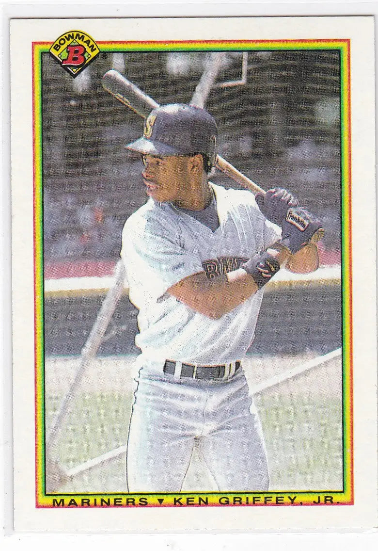 1990 Bowman #481 Ken Griffey Jr Seattle Mariners - Baseball Card Single