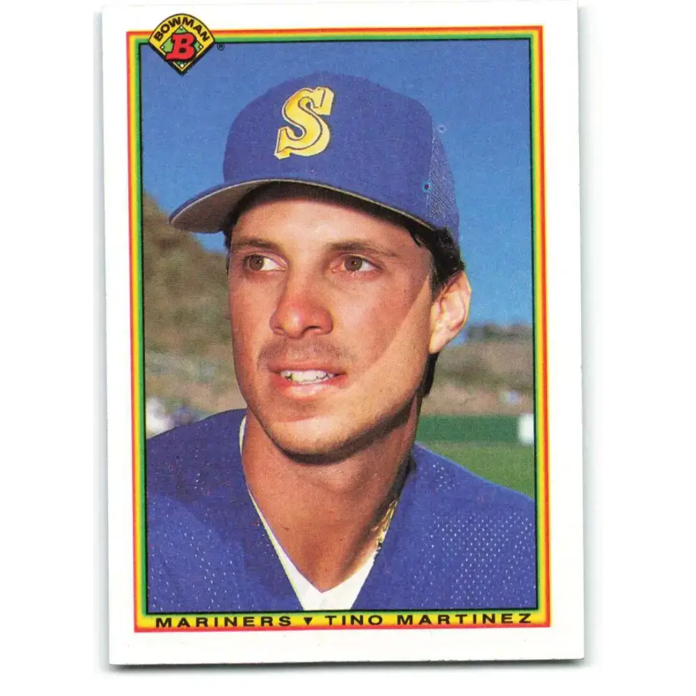 1990 Bowman #484 Tino Martinez NM-MT Seattle Mariners Baseball Card