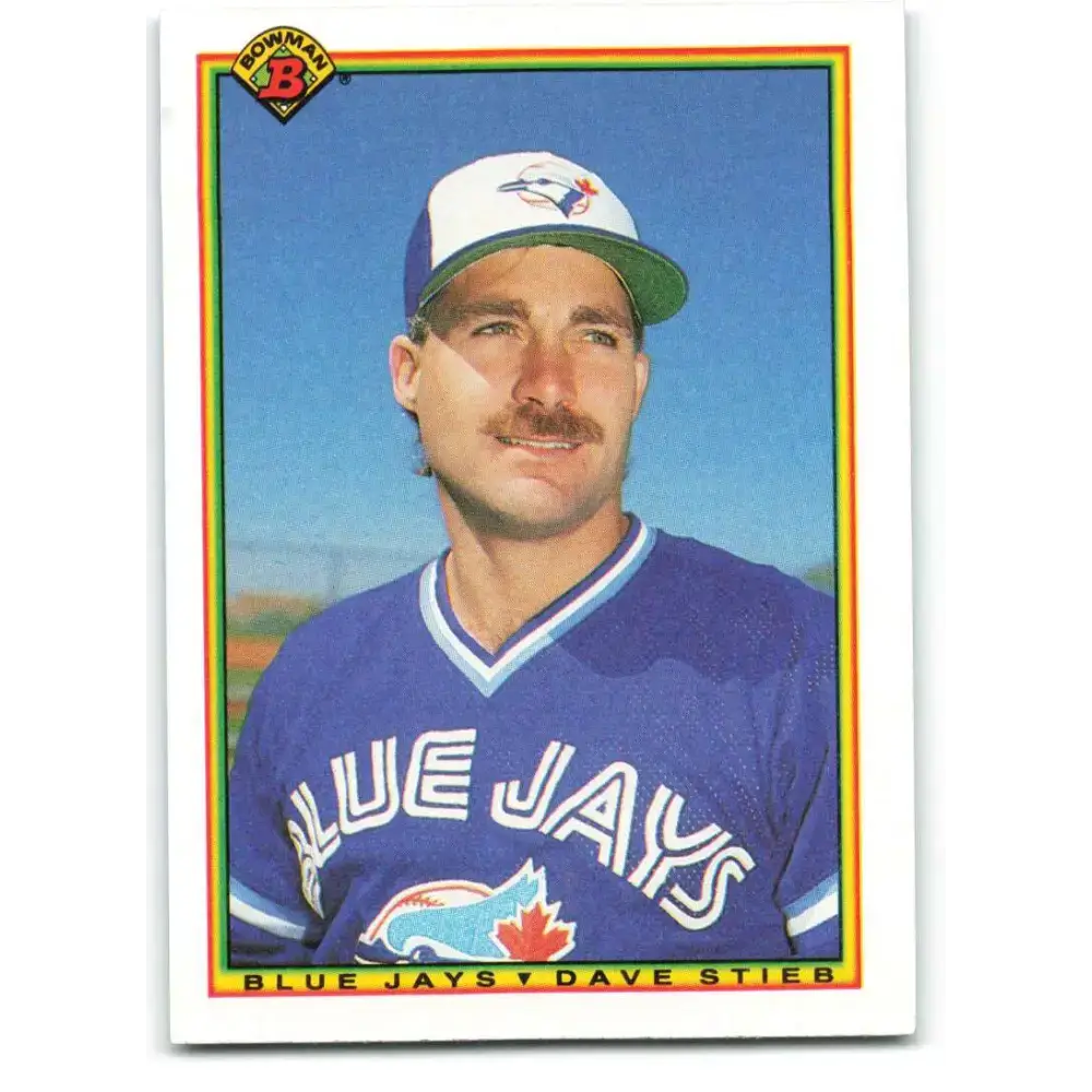 1990 Bowman #505 Dave Stieb NM-MT Toronto Blue Jays Baseball Card - Baseball Card Single