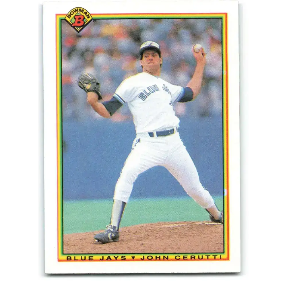 1990 Bowman #507 John Cerutti NM-MT Toronto Blue Jays Baseball Card - Baseball Card Single