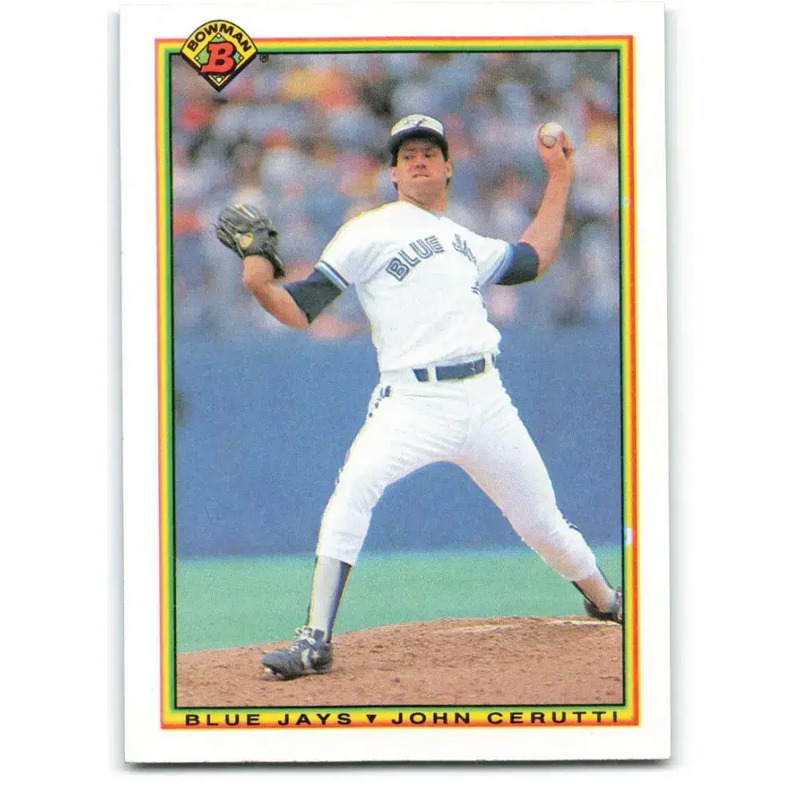 1990 Bowman #507 John Cerutti NM-MT Toronto Blue Jays Baseball Card - Baseball Card Single