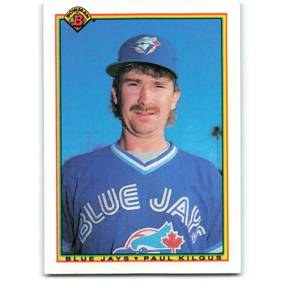 1990 Bowman #508 Paul Kilgus NM-MT Toronto Blue Jays Baseball Card - Baseball Card Single