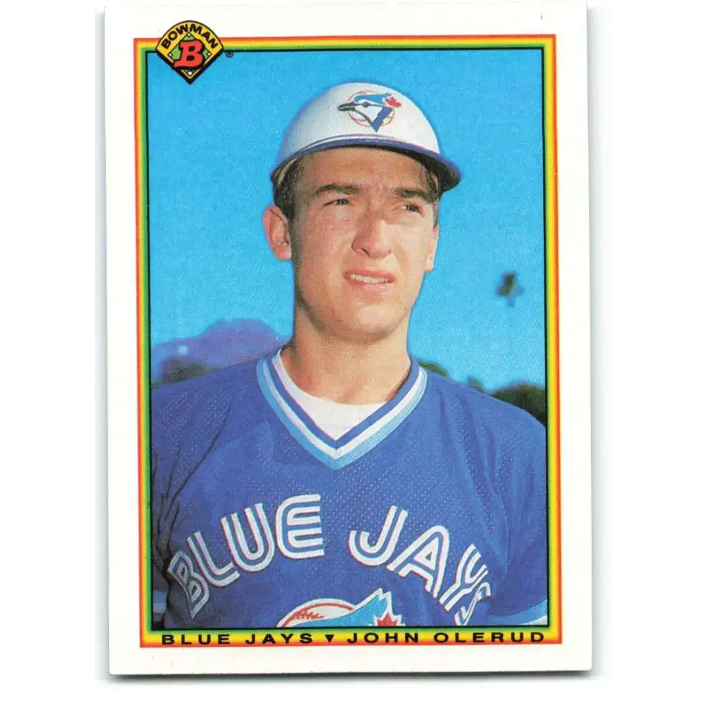 1990 Bowman #510 John Olerud NM-MT RC Rookie Toronto Blue Jays Baseball Card - Baseball Card Single