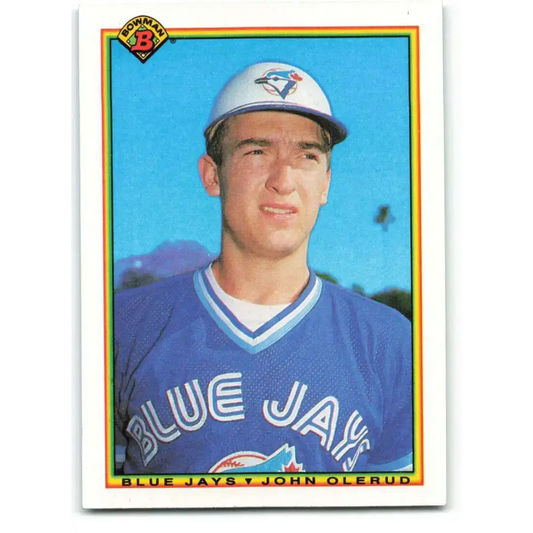 1990 Bowman #510 John Olerud NM-MT RC Rookie Toronto Blue Jays Baseball Card