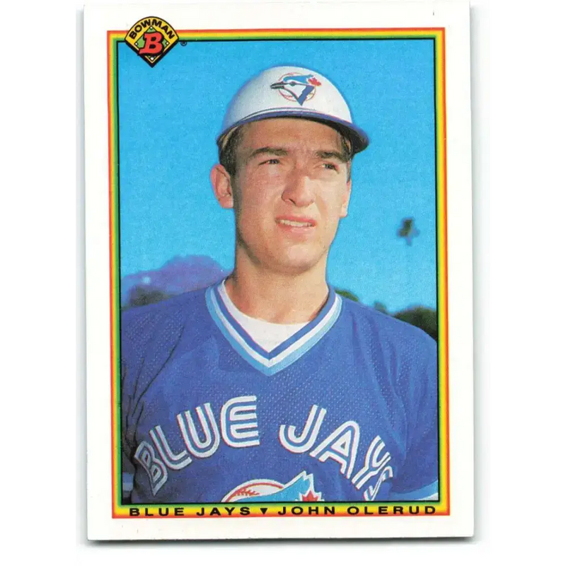 1990 Bowman #510 John Olerud NM-MT RC Rookie Toronto Blue Jays Baseball Card - Baseball Card Single