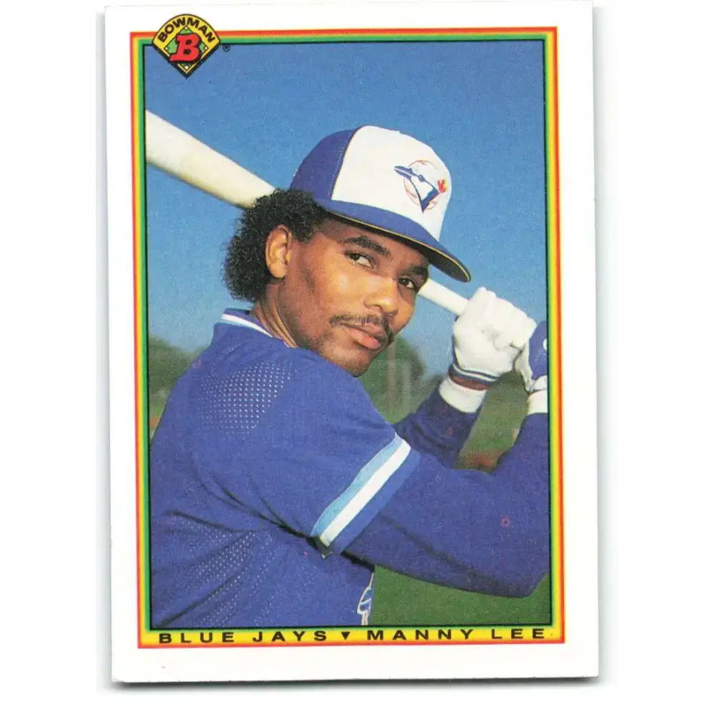 1990 Bowman #512 Manuel Lee NM-MT Toronto Blue Jays Baseball Card - Baseball Card Single