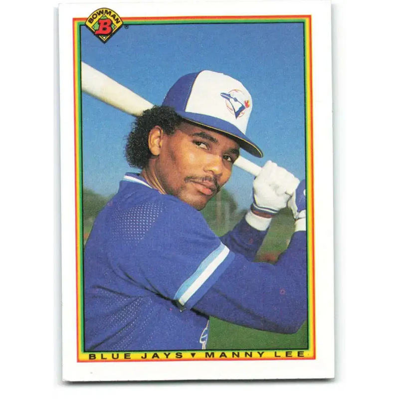 1990 Bowman #512 Manuel Lee NM-MT Toronto Blue Jays Baseball Card - Baseball Card Single