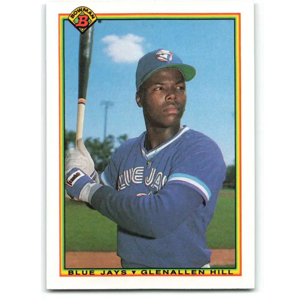 1990 Bowman #514 Glenallen Hill NM-MT Toronto Blue Jays Baseball Card - Baseball Card Single