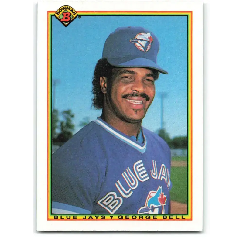 1990 Bowman #515 George Bell NM-MT Toronto Blue Jays Baseball Card - Baseball Card Single