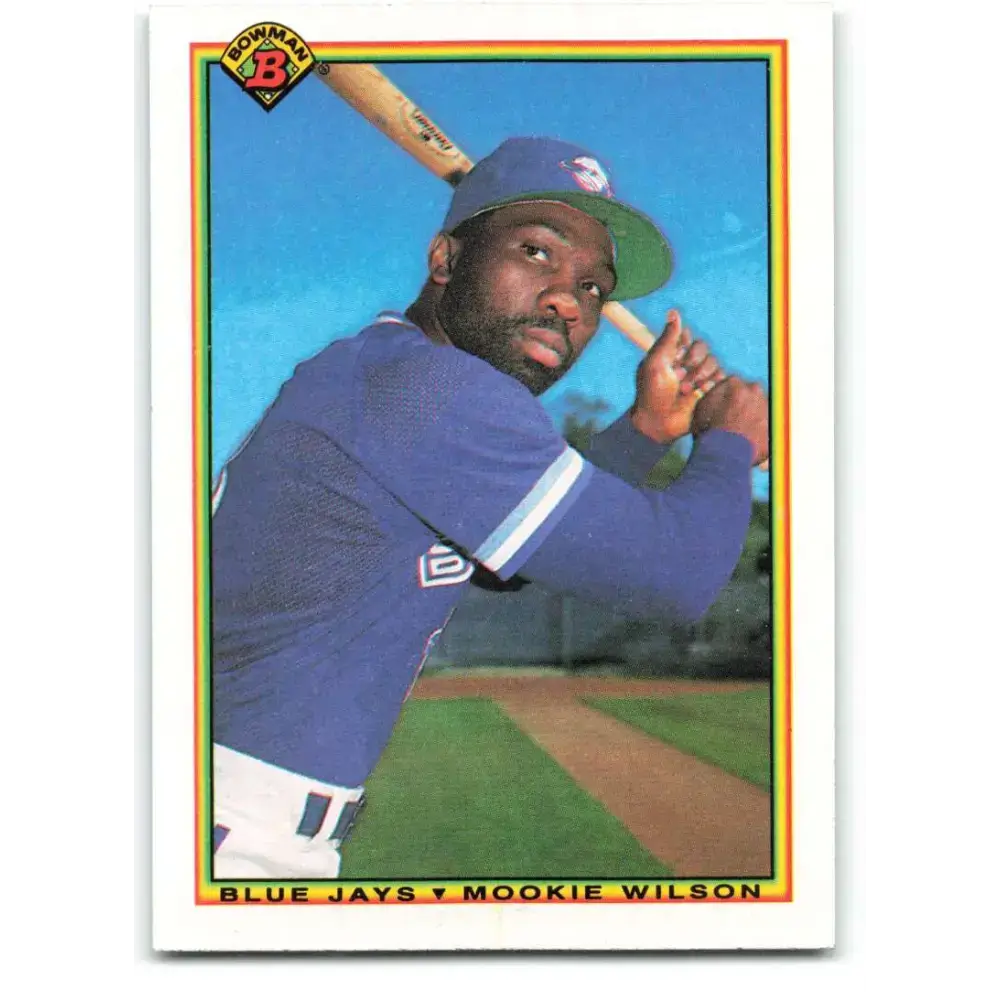 1990 Bowman #516 Mookie Wilson NM-MT Toronto Blue Jays Baseball Card - Baseball Card Single