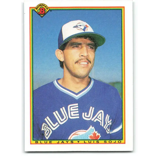 1990 Bowman #517 Luis Sojo NM-MT RC Rookie Toronto Blue Jays Baseball Card