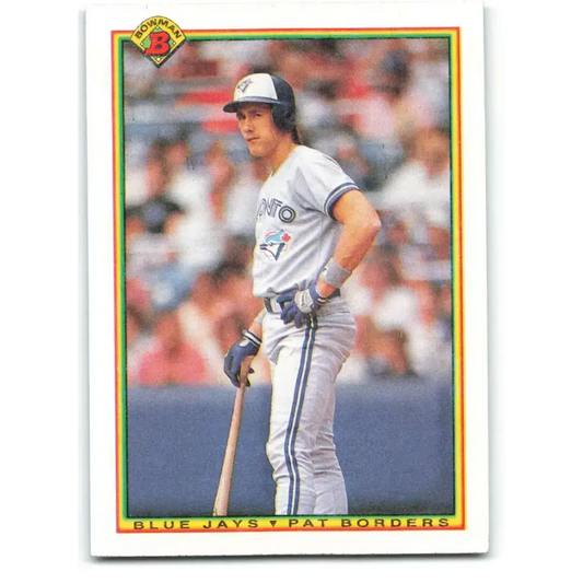1990 Bowman #521 Pat Borders NM-MT Toronto Blue Jays Baseball Card