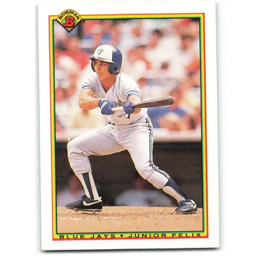 1990 Bowman #522 Junior Felix NM-MT Toronto Blue Jays Baseball Card
