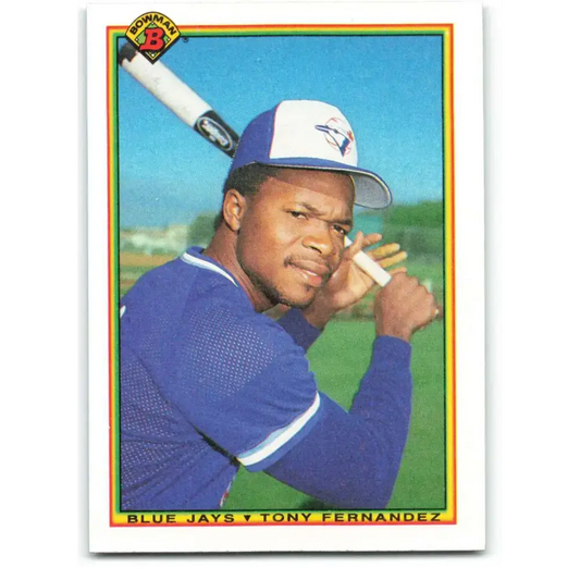 1990 Bowman #524 Tony Fernandez NM-MT Toronto Blue Jays Baseball Card