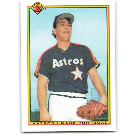 1990 Bowman #63 Mark Portugal NM-MT Houston Astros Baseball Card