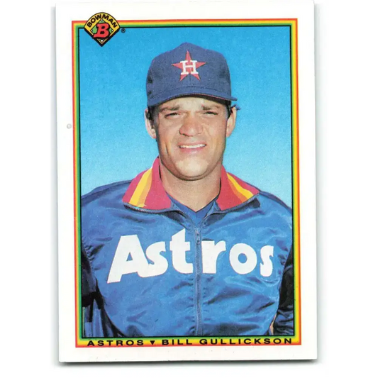 1990 Bowman #65 Bill Gullickson NM-MT Houston Astros Baseball Card