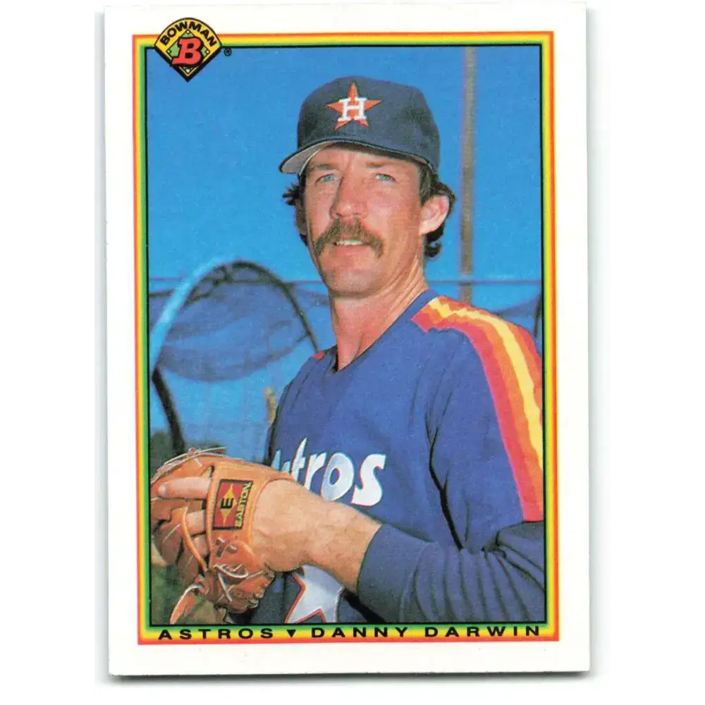 1990 Bowman #66 Danny Darwin NM-MT Houston Astros Baseball Card - Baseball Card Single