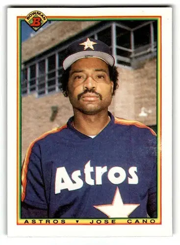 1990 Bowman #68 Jose Cano Houston Astros Baseball Cards EX/NM ID:61653 - Baseball Card Single