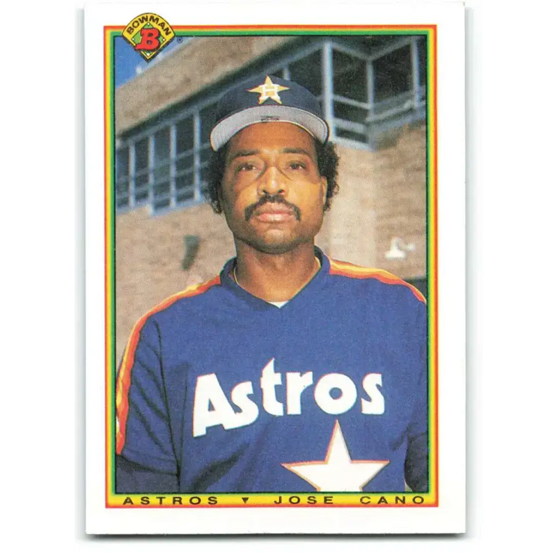 1990 Bowman #68 Jose Cano NM-MT RC Rookie Houston Astros Baseball Card - Baseball Card Single