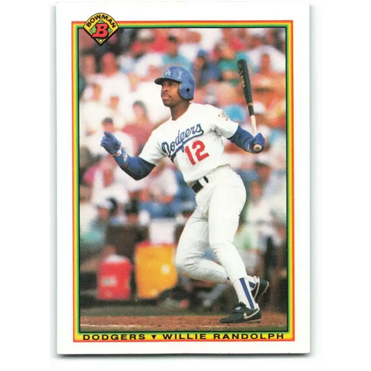1990 Bowman #90 Willie Randolph NM-MT Los Angeles Dodgers Baseball Card
