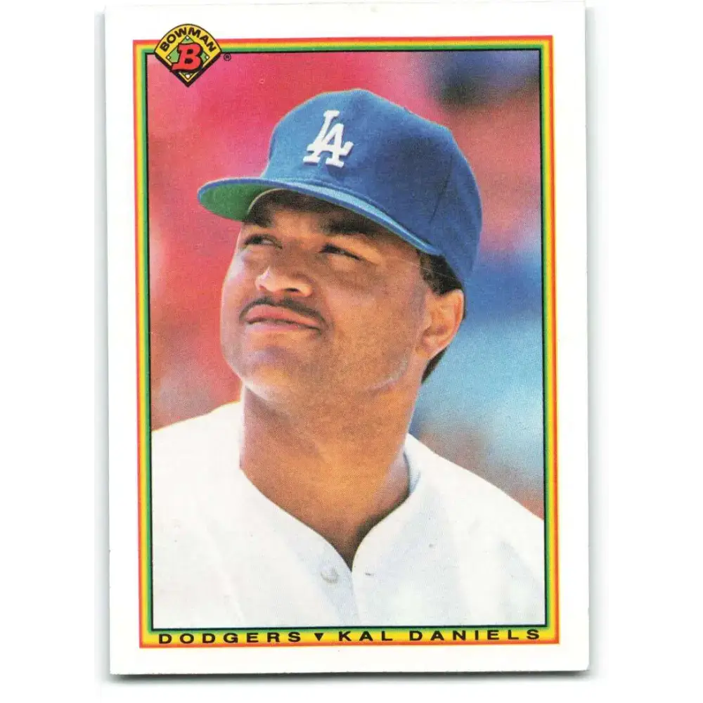 1990 Bowman #99 Kal Daniels NM-MT Los Angeles Dodgers Baseball Card - Baseball Card Single