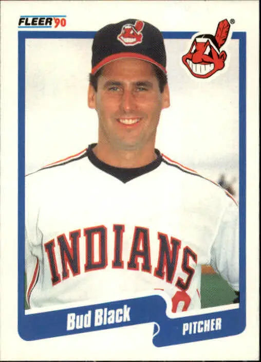 1990 Bud Black Fleer Baseball Card #486 - Baseball Card Single