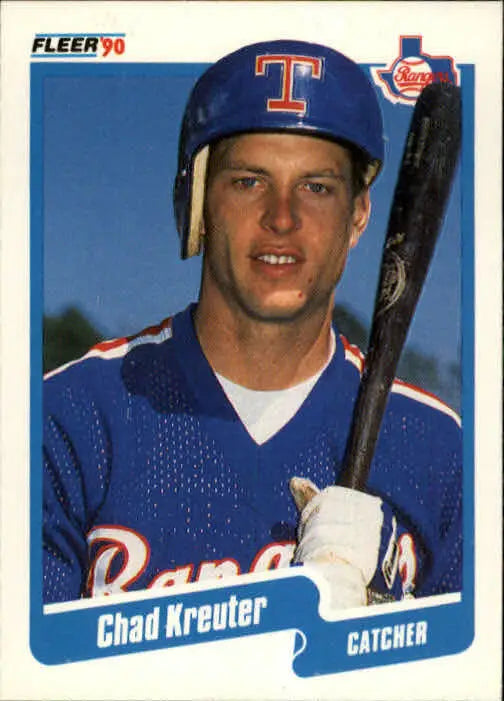 1990 Chad Kreuter Fleer Baseball Card #303 - Baseball Card Single