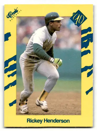 1990 Classic Yellow #27 Rickey Henderson EX/NM Athletics ID:63920 - Baseball Card Single