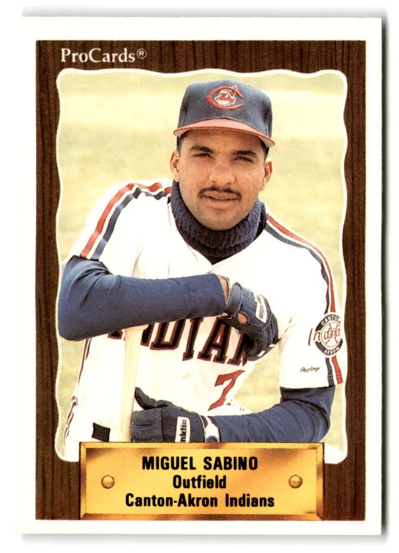 1990 CMC #721 Miguel Sabino - Baseball Card Single