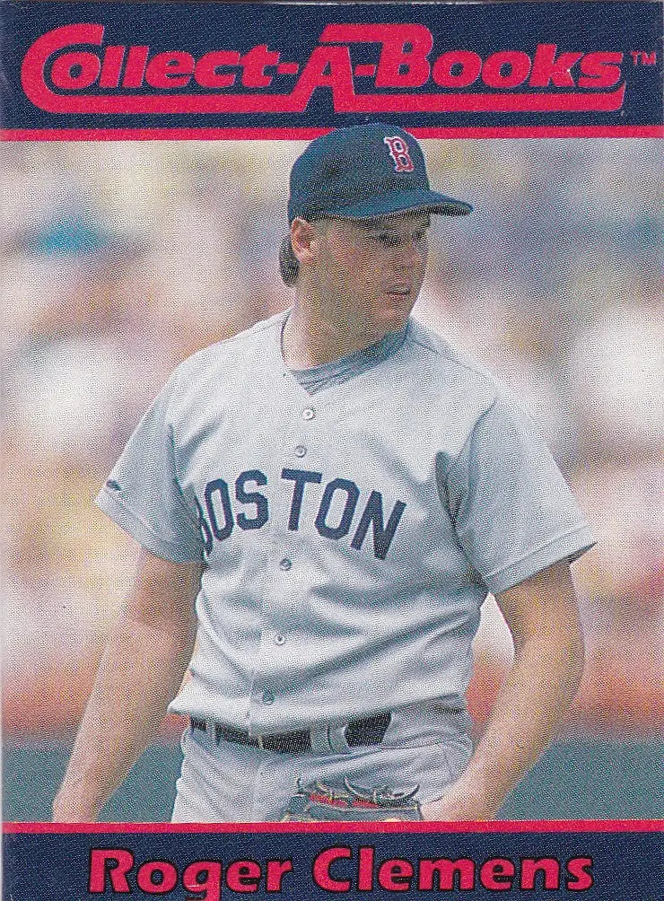 1990 Collect-A-Books #19 Roger Clemens Boston Red Sox
