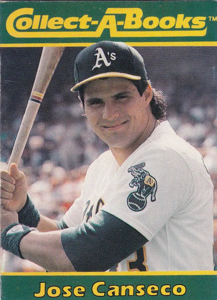 1990 Collect-A-Books #25 Jose Canseco Oakland Athletics