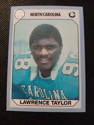 1990 Collegiate Collection North Carolina Tar Heels - Lawrence Taylor #86. NRMT+ - Other