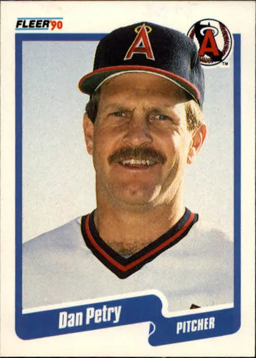 1990 Dan Petry Fleer Baseball Card #142 - Baseball Card Single