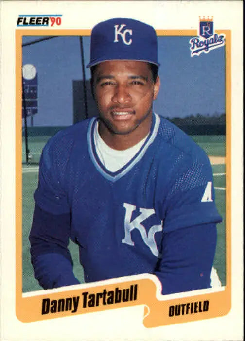 1990 Danny Tartabull Fleer Baseball Card #120 - Baseball Card Single
