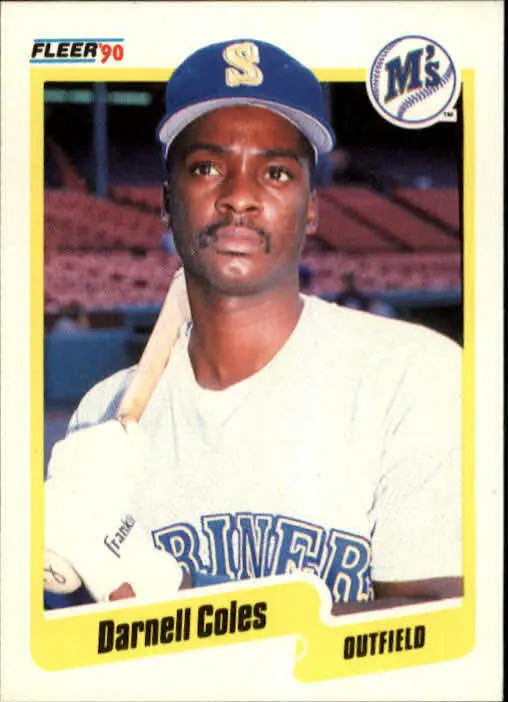 1990 Darnell Coles Fleer Baseball Card #509 - Baseball Card Single