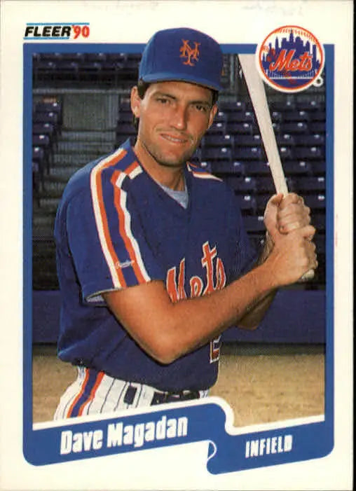 1990 Dave Magadan Fleer Baseball Card #210 - Baseball Card Single