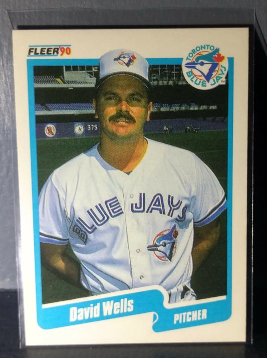 1990 David Wells Fleer Baseball Card #96 - Baseball Card Single