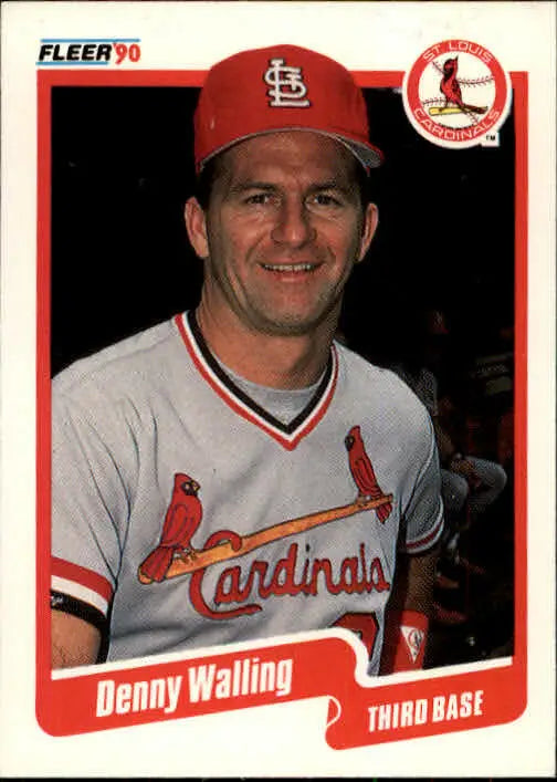 1990 Denny Walling Fleer Baseball Card #263 - Baseball Card Single