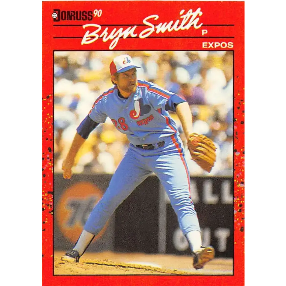 1990 Donruss #106 Bryn Smith VG-EX Montreal Expos Baseball Card - Baseball Card Single