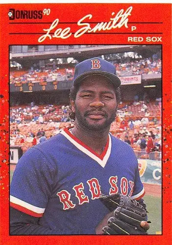 1990 Donruss #110 Lee Smith NM-MT Red Sox - Baseball Card Single