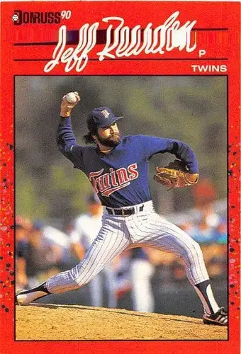 1990 Donruss #119 Jeff Reardon NM-MT Twins - Baseball Card Single