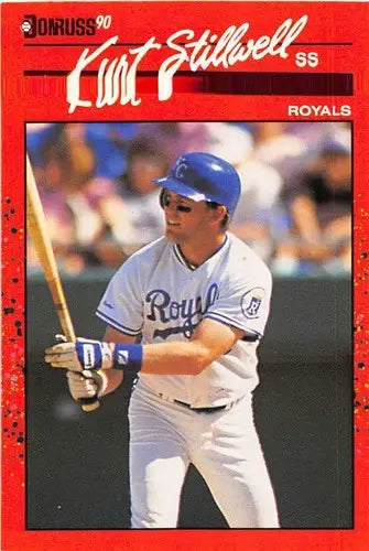 1990 Donruss #120 Kurt Stillwell NM-MT Royals - Baseball Card Single