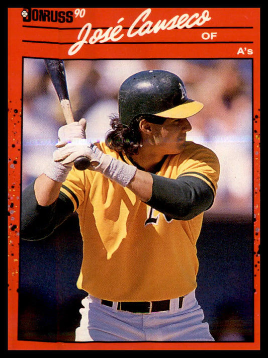 1990 Donruss #125 Jose Canseco - Baseball Card Single
