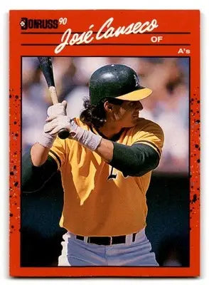 1990 Donruss #125 Jose Canseco - Baseball Card Single
