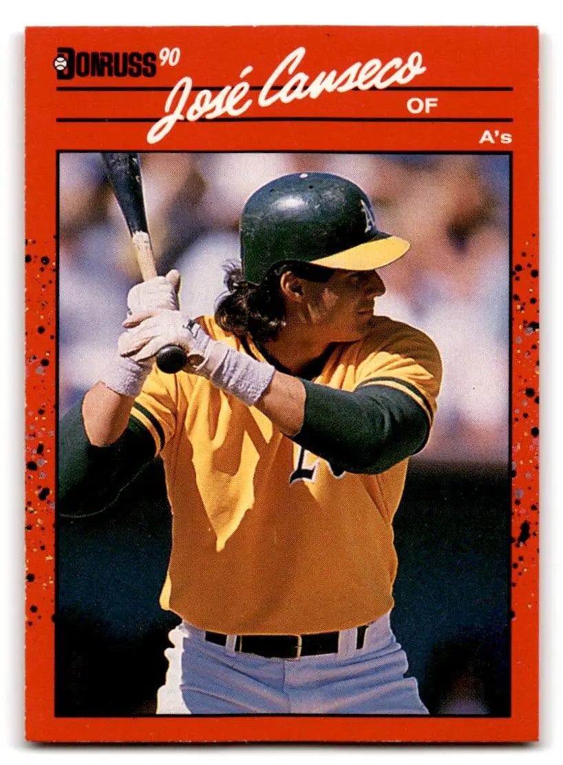 1990 Donruss #125 Jose Canseco - Baseball Card Single